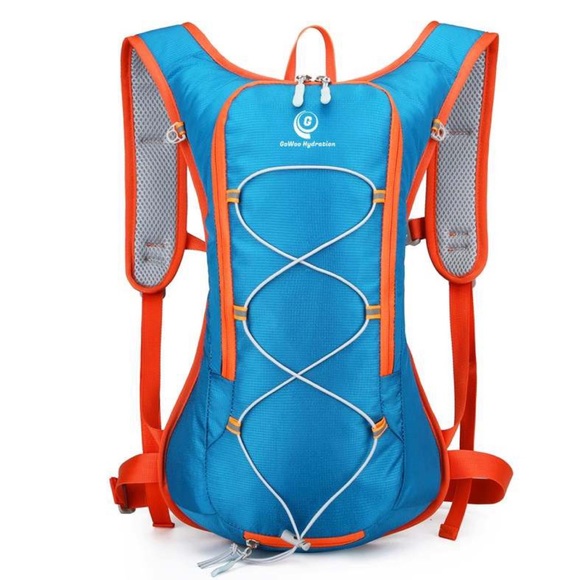 Hydration Backpack Supreme - Blue & Orange - Picture 5 of 6